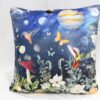 Housse de coussin les colibris ambiance tropicale