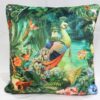 housse de coussin paon Fantasy