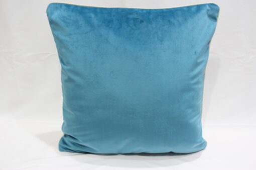 housse de coussin Paon Fantasy vue de dos